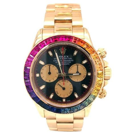 rolex daytona rainbow 116528|rolex daytona 116523 price.